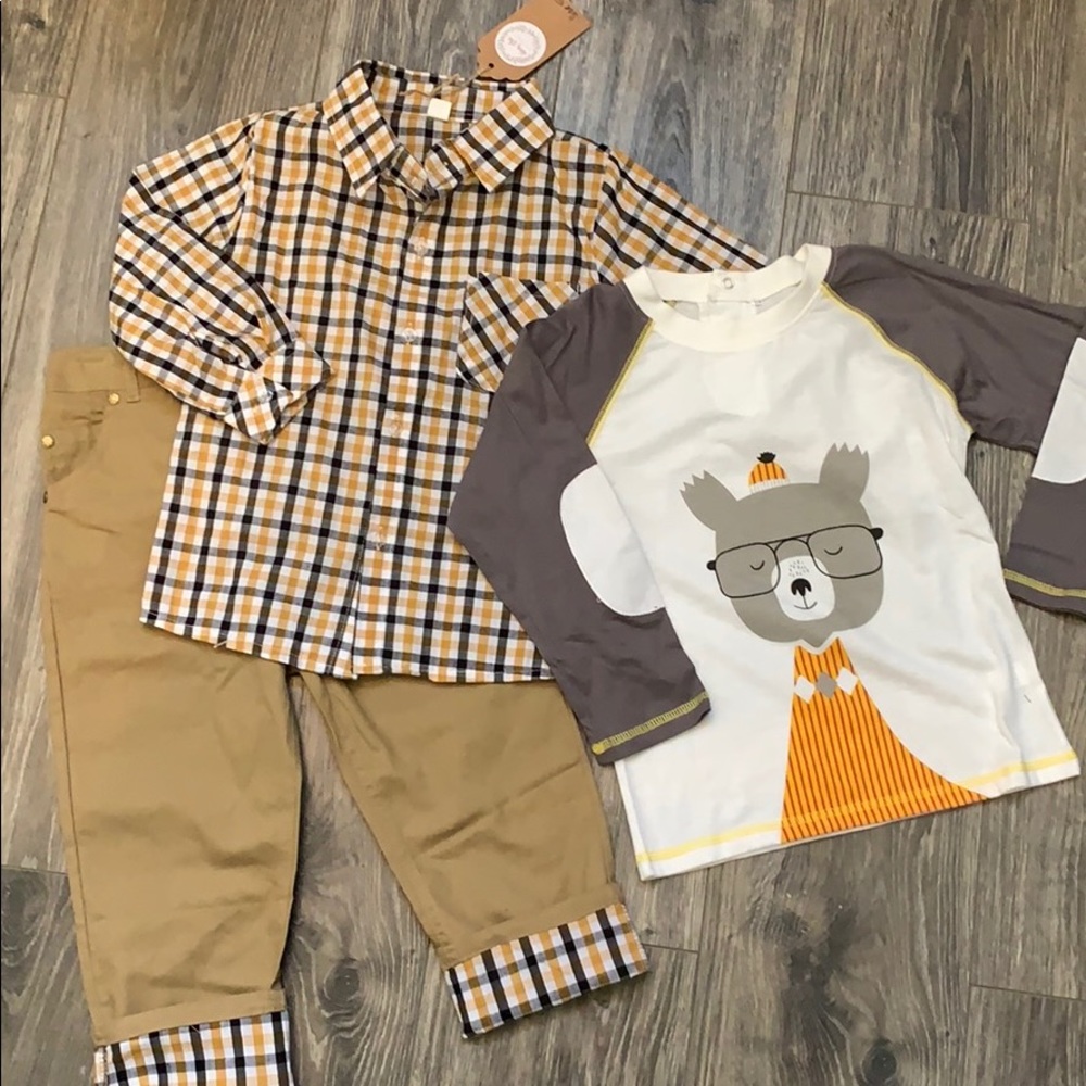 Boys boutique outfit